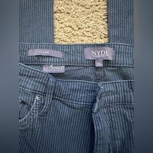 NYDJ Women's Flare Jeans - Dark Blue